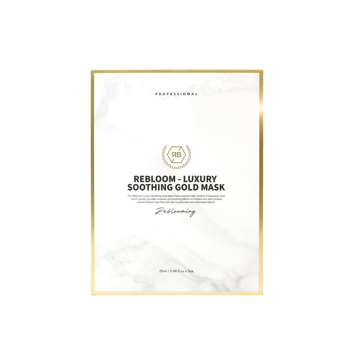 Mindbloom Mask Rebloom Luxury Soothing Gold Mask – Beyond Skin Spa